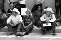 Jueves 1 de marzo del 2018. Tuxtla Gutiérrez. Se quejan que tiene dos años que no es entregado el programa de apoyo a los adultos mayores en el municipio de Soyalo.