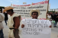 Miércoles 23 de noviembre. Protestan Chamulas por agua.