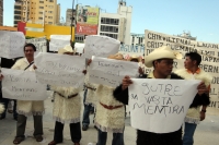 Miércoles 23 de noviembre. Protestan Chamulas por agua.