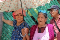 Martes 29 de agosto del 2017. Tuxtla Gutiérrez. Lamentable la situación de los ancianitos esperando el pago del Programa Amanecer, quienes esta mañana sufrieron insolaciones y desmayos en la interminable cola bajo el sol.