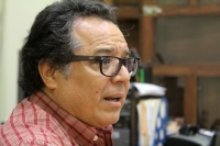 Miércoles 30 de abril del 2014. Tuxtla Gutiérrez. Terminando el Taller de Periodismo Cultural de José Ángel Leyva y Coneculta-Chiapas.