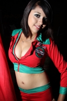 Jueves 22 de marzo del 2012. La belleza chiapaneca en el juego entre Jaguares y Pachuca.