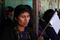 Martes 22 de diciembre del 2015. San Pedro Chenalho. Los sobrevivientes de la masacre de 45 indígenas en la comunidad Acteal en 1997, conmemoran esta mañana los 18 años de ocurrido este hecho con jornadas de ayuno y oración en esta localidad de la región 