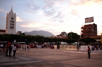 Sábado 26 de septiembre del 2020. Tuxtla Gutiérrez. Durante la jornada de protesta de los normalistas a 6 años de la desaparición de los estudiantes de Ayotzinapa