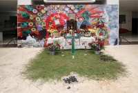 Miércoles 9 de agosto del 2017. Tuxtla Gutiérrez. Una fotografía en el altar de los 125 años de la capital de Chiapas es usada sin siquiera avisarnos. Nosotros nos invitamos solos!