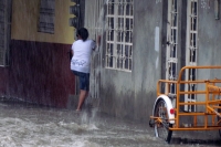 Lunes 29 de agosto. Alarma por las lluvias en La Bienestar Social.