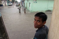 Lunes 29 de agosto. Alarma por las lluvias en La Bienestar Social.
