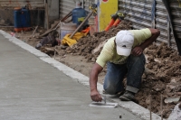Domingo 8 de octubre. Obras del primer cuadro.