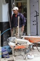 Domingo 8 de octubre. Obras del primer cuadro.