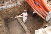 Domingo 8 de octubre. Obras del primer cuadro.