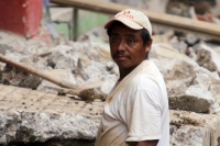 Domingo 8 de octubre. Obras del primer cuadro.
