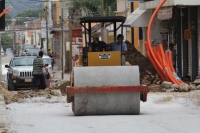 Domingo 8 de octubre. Obras del primer cuadro.