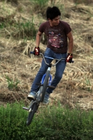 Sábado 3 de noviembre del 2012. Tuxtla Gutiérrez, Chiapas. Los jóvenes aficionados a los deportes extremos se reuenen este fin de semana en el ParqueNoquispara participar en el encuentro internacional de Patines y bicicletas de una reconocida marca deport