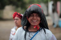 Martes 30 de enero del 2018. Tuxtla Gutiérrez. La comunidad Zoque da inicio a la Bajada de las Virgenes de Copoya esta mañana durante las celebraciones de La Candelaria, festejo que continuará hasta entrado el mes de marzo.