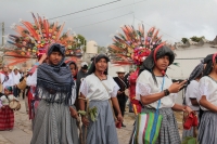 Martes 30 de enero del 2018. Tuxtla Gutiérrez. La comunidad Zoque da inicio a la Bajada de las Virgenes de Copoya esta mañana durante las celebraciones de La Candelaria, festejo que continuará hasta entrado el mes de marzo.