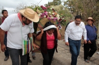 Martes 30 de enero del 2018. Tuxtla Gutiérrez. La comunidad Zoque da inicio a la Bajada de las Virgenes de Copoya esta mañana durante las celebraciones de La Candelaria, festejo que continuará hasta entrado el mes de marzo.