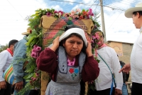 Martes 30 de enero del 2018. Tuxtla Gutiérrez. La comunidad Zoque da inicio a la Bajada de las Virgenes de Copoya esta mañana durante las celebraciones de La Candelaria, festejo que continuará hasta entrado el mes de marzo.