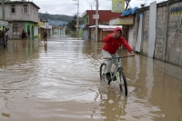 Viernes 6 de noviembre del 2020. San Cristóbal de las Casas. La #lluvia ha ocasionado que las calles de la colonial ciudad de Los altos de #Chiapas permanezcan bajo el agu, mientras que cientos de #familias buscan refugio