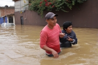 Viernes 6 de noviembre del 2020. San Cristóbal de las Casas. La #lluvia ha ocasionado que las calles de la colonial ciudad de Los altos de #Chiapas permanezcan bajo el agu, mientras que cientos de #familias buscan refugio