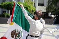 20210224. Tuxtla G. Día de la bandera en la capital de Chiapas