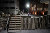 Sábado 16 de junio del 2018. Tuxtla Gutiérrez. Las barricadas magisteriales no limitan las actividades culturales, esta noche se lleva a cabo La Gala Sinfónica en honor al músico chiapaneco Federico ílvarez del Toro.
