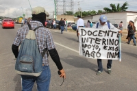Viernes 1 de septiembre del 2017Chiapa de Corzo. El Bloqueo carretero entre Chiapa de Corzo y la capital de Chiapas del movimiento magisterial se lleva a cabo esta mañana dentro de la protesta nacional contra el informe del presidente EPN en su V informe