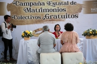 20240229. Tuxtla. Este medio día se realiza la boda colectiva de 80 parejas en la capital del estado de Chiapas