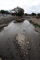 Viernes 27 de enero del 2012. Cierran el suministro de agua en el lado Oriente Norte de Tuxtla.