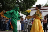 Domingo 26 de junio del 2016. Chiapa de Corzo. La Danza del Colibrí o Burrioncito. Esta danza de origen prehispánico es representada por jóvenes chiapacorceños en la víspera de la celebración de San Pedro en esta rivereña ciudad colonial. Los danzantes re