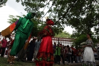 Domingo 26 de junio del 2016. Chiapa de Corzo. La Danza del Colibrí o Burrioncito. Esta danza de origen prehispánico es representada por jóvenes chiapacorceños en la víspera de la celebración de San Pedro en esta rivereña ciudad colonial. Los danzantes re