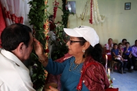 Domingo 14 de abril del 2019. Tuxtla Gutiérrez. El Señor del Burrito es el conjunto de imágenes que son veneradas dentro del fervor popular y religioso por las familias de la comunidad de Copoya durante el Domingo de Ramos