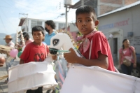 20210724. Suchiapa. La Danza del Caballito Blanco recorren las calles en Honor a Santa Ana y Santiago Apóstol en esta comunidad.