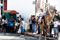 Sábado 12 de enero del 2018. Chiapa de Corzo. Durante la cabalgata en este medio día