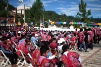Domingo 9 de agosto del 2020. San Lorenzo Zinacantan. Los festejos ritualistas patronales de la comunidad tsotsil se continúan realizando en este municipio de Los Altos de Chiapas