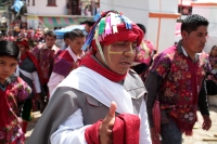 Domingo 9 de agosto del 2020. San Lorenzo Zinacantan. Los festejos ritualistas patronales de la comunidad tsotsil se continúan realizando en este municipio de Los Altos de Chiapas