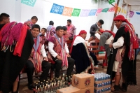 Domingo 9 de agosto del 2020. San Lorenzo Zinacantan. Los festejos ritualistas patronales de la comunidad tsotsil se continúan realizando en este municipio de Los Altos de Chiapas