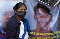 20211108. Tuxtla Guti�rrez. Protesta de los familiares de los desaparecidos del Grupo El Machete de Pantelho en el Congreso de Chiapas