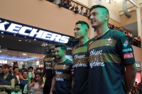 Viernes 5 de julio del 2019. Tuxtla Gutiérrez. Durante la presentación del uniforme del equipo Los Cafetaleros de Chiapas