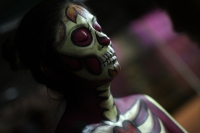 Sábado 19 de octubre. Una Catrina en el Parque Noquis
