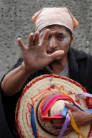 Martas 13 de junio del 2017. Suchiapa. El recorrido de la topada del Santísimo da inicio a las danzas del Calalá en las comunidades de esta localidad de la depresión central de Chiapas.