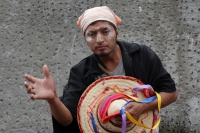 Martas 13 de junio del 2017. Suchiapa. El recorrido de la topada del Santísimo da inicio a las danzas del Calalá en las comunidades de esta localidad de la depresión central de Chiapas.