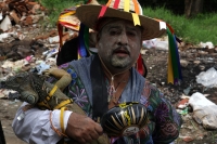 Martes 13 de junio del 2017. Suchiapa. El recorrido de la topada del Santísimo da inicio a las danzas del Calalá en las comunidades de esta localidad de la depresión central de Chiapas.  Los danzantes se reúnen entre las comunidades de oriente de Suchiapa
