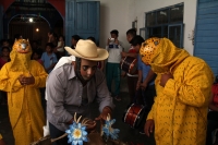 Miércoles 14 de agosto del 2017. Chiapa de Corzo. Los danzantes del Calalá en la ribera del rio Grande guardan la costumbre del visitar el Cerro del Tigre o Diliñumbure donde los habitantes relatan la historia del lugar encantado donde aparecía un pequeño