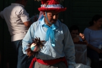 Domingo 16 de junio del 2019. Suchiapa. Los diferentes grupos de danzantes que conforman el Baile del Calalá se preparan  para participar durante las celebraciones patronales del Corpus