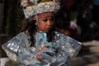 Domingo 16 de junio del 2019. Suchiapa. Los diferentes grupos de danzantes que conforman el Baile del Calalá se preparan  para participar durante las celebraciones patronales del Corpus