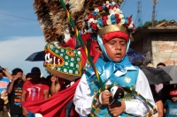Domingo 16 de junio del 2019. Suchiapa. Los diferentes grupos de danzantes que conforman el Baile del Calalá se preparan  para participar durante las celebraciones patronales del Corpus