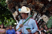 Junio del 2017. Suchiapa. La Danza del Venado realiza sus preparativos para las celebraciones del Calalá que se realiza durante los días del Santísimo Sacramento o Corpus Christi en las comunidades de la depresión central de Chiapas.