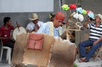 Junio del 2017. Suchiapa. La Danza del Venado realiza sus preparativos para las celebraciones del Calalá que se realiza durante los días del Santísimo Sacramento o Corpus Christi en las comunidades de la depresión central de Chiapas.