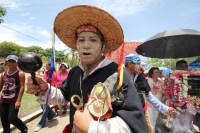 Miércoles 22 de junio.  (20 fotos). El jueves de Corpus se viste de colores y de festividad en la comunidad de Suchiapa, cuando sucede el punto culminante de las celebraciones tradicionales del Calalá o Danza del Venado y del Tigre el cual representa part