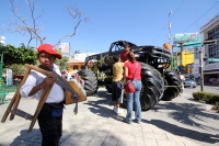 Domingo 13 de noviembre. Moster Truck en Tuxtla.
